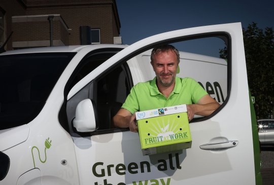 Green delivery @ Het Noorderlicht
